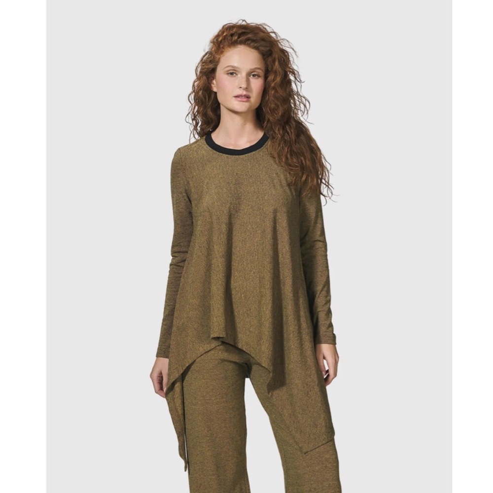 Alembika Essential Swing Tunic Top Honey - Picture 2 of 7